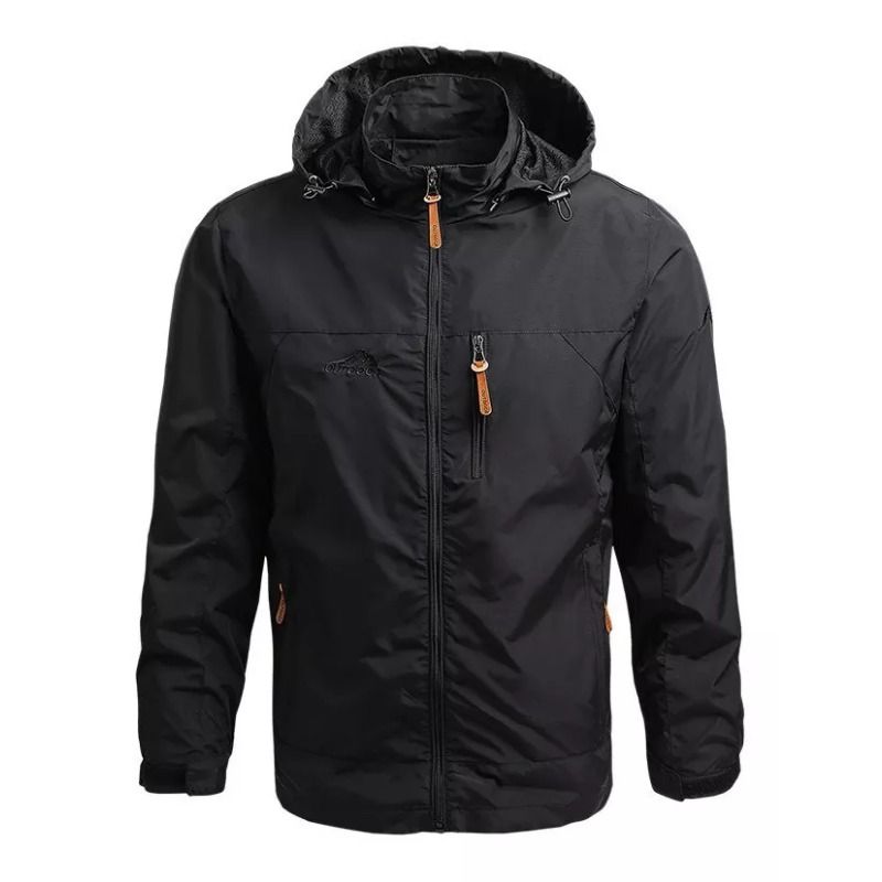 GIOIO - Chamarra Con Capucha Impermeable Para Exteriores