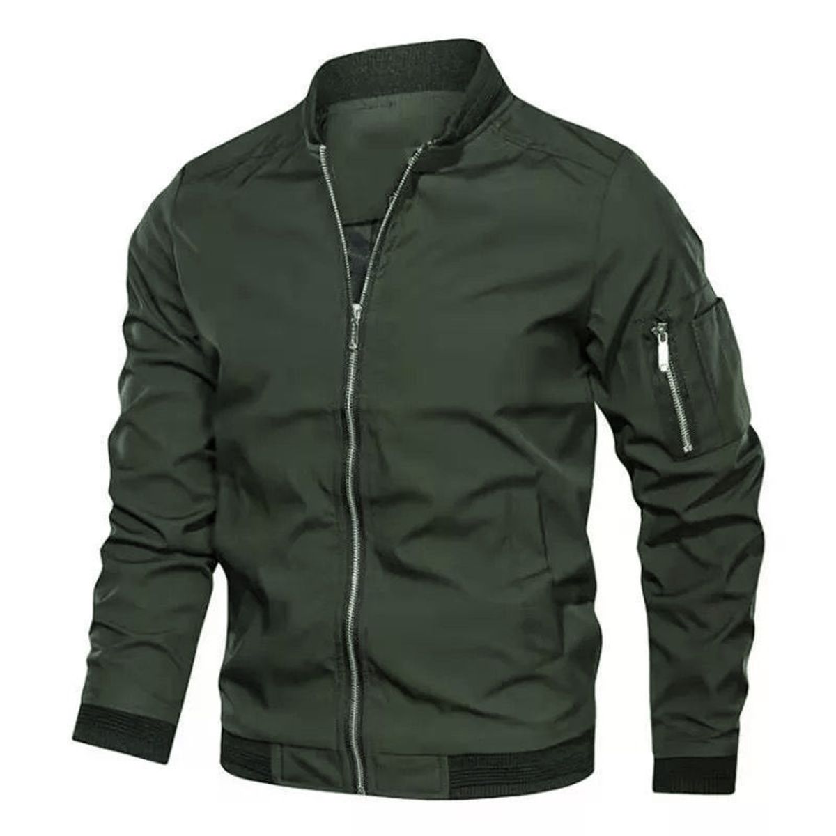 GIOIO - Chaqueta Bomber Casual Ligera Hombre