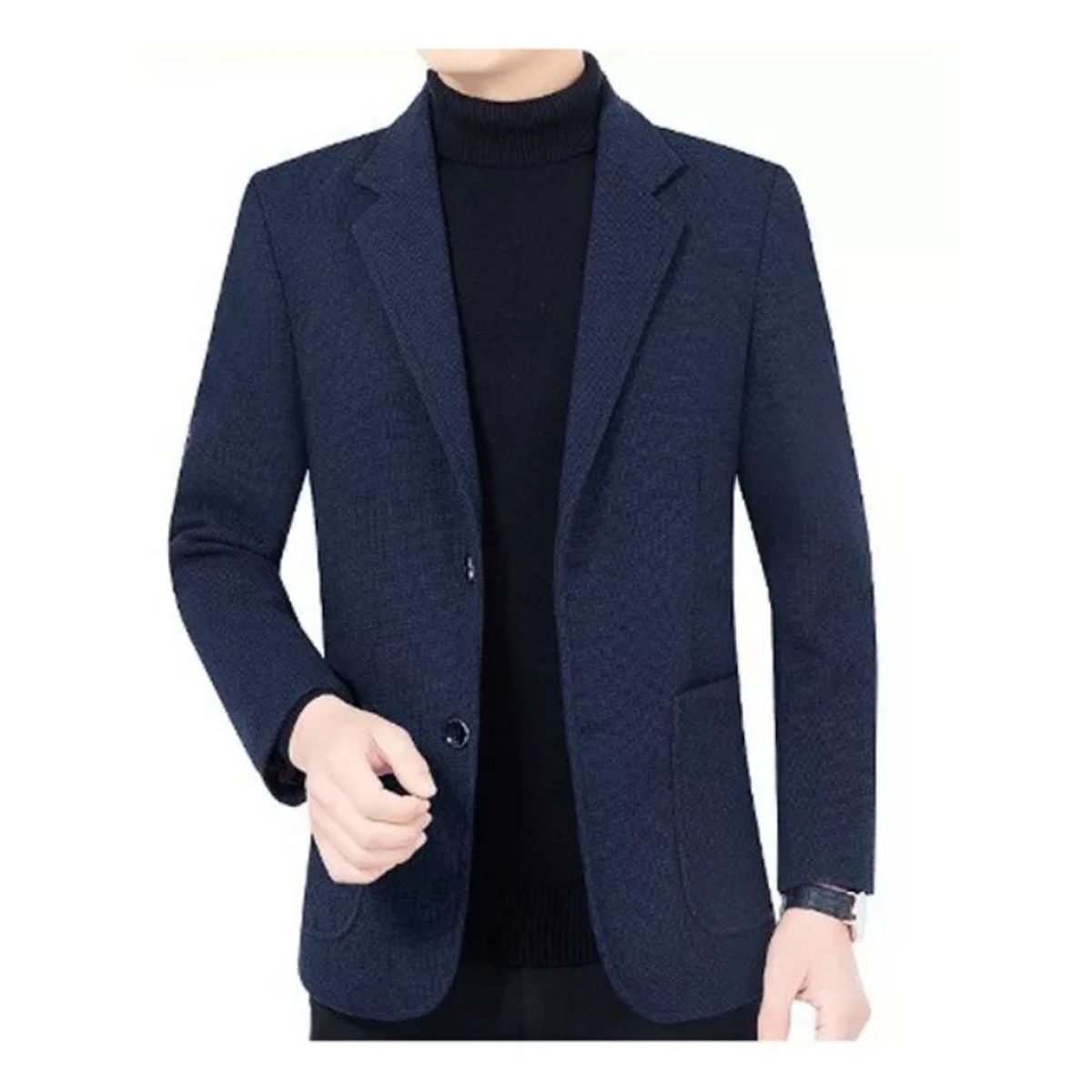 GIOIO - Chaqueta Casual De Negocios Para Hombre De Moda