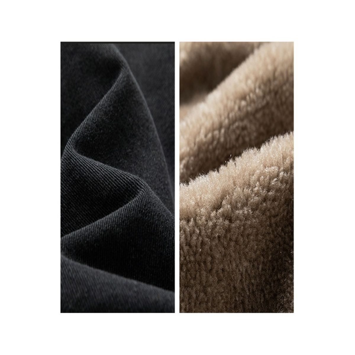 GIOIO - Chaqueta Denim Polar Soft Moscu Hombre