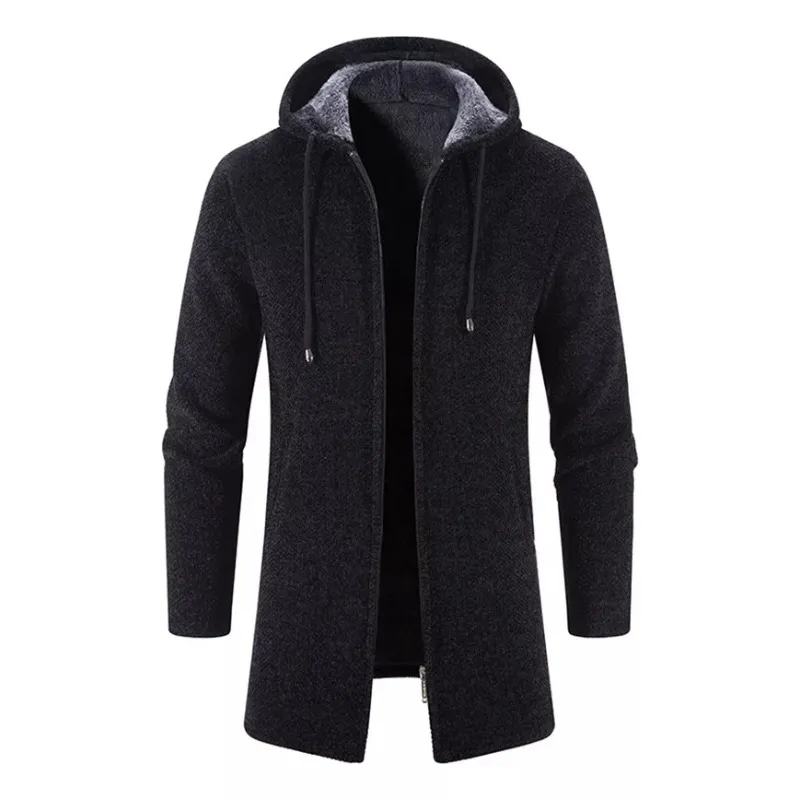 GIOIO - Suéter De Abrigo Largo De Gabardina Para Hombre Jersey