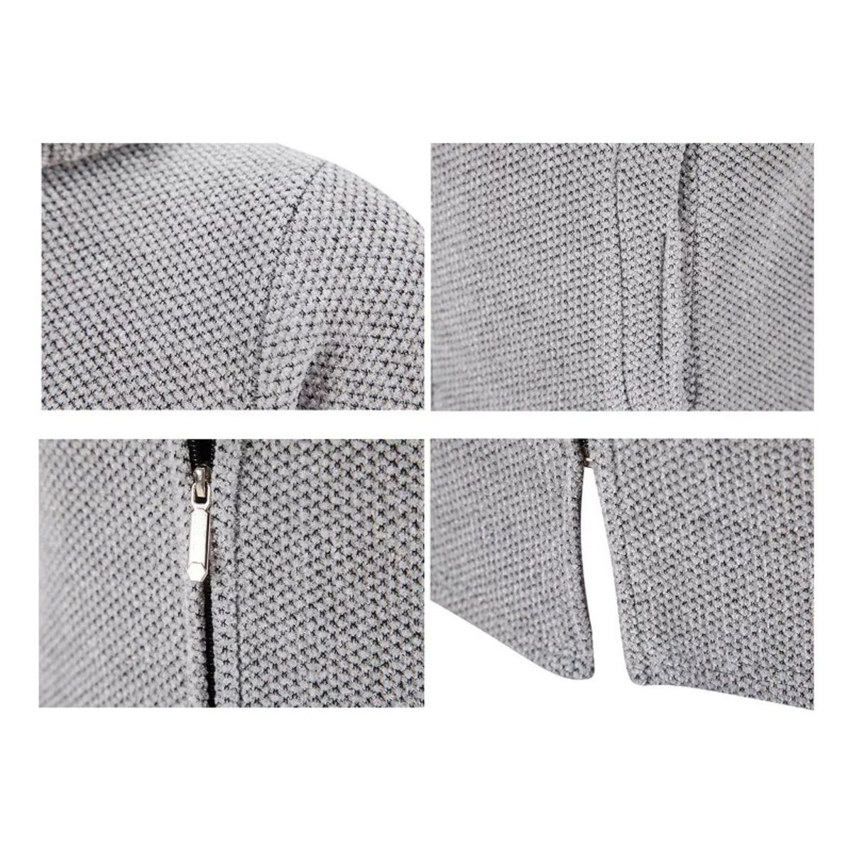 GIOIO - Suéter De Abrigo Largo De Gabardina Para Hombre Jersey