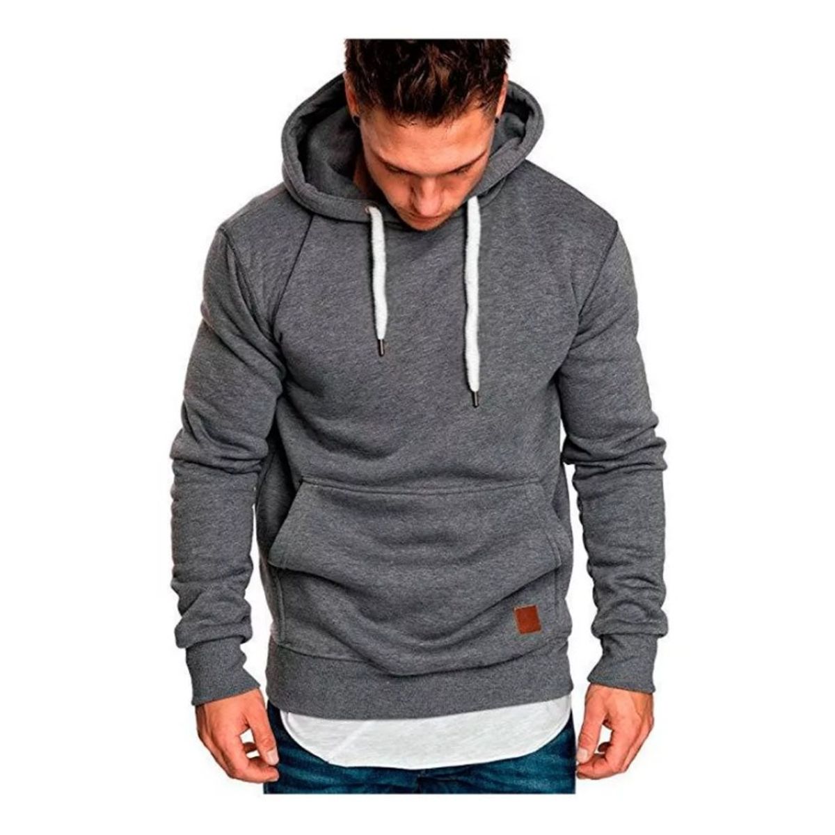 GIOIO - Sudadera Cerrada Jerzees Con Capucha Caballero