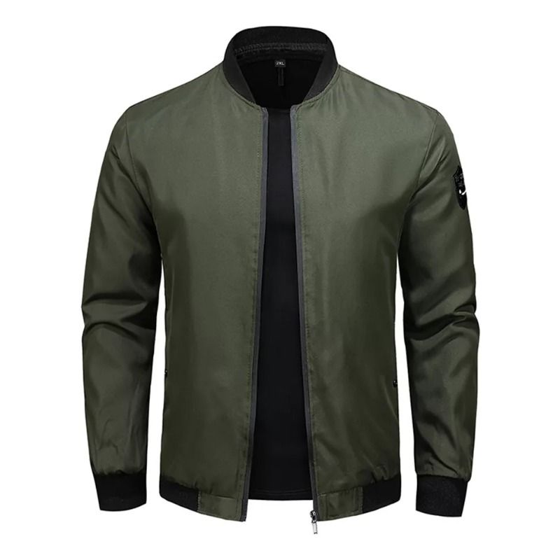 GIOIO - Chamarra Bomber Casual Moda Varsity Rompevientos Deportivas