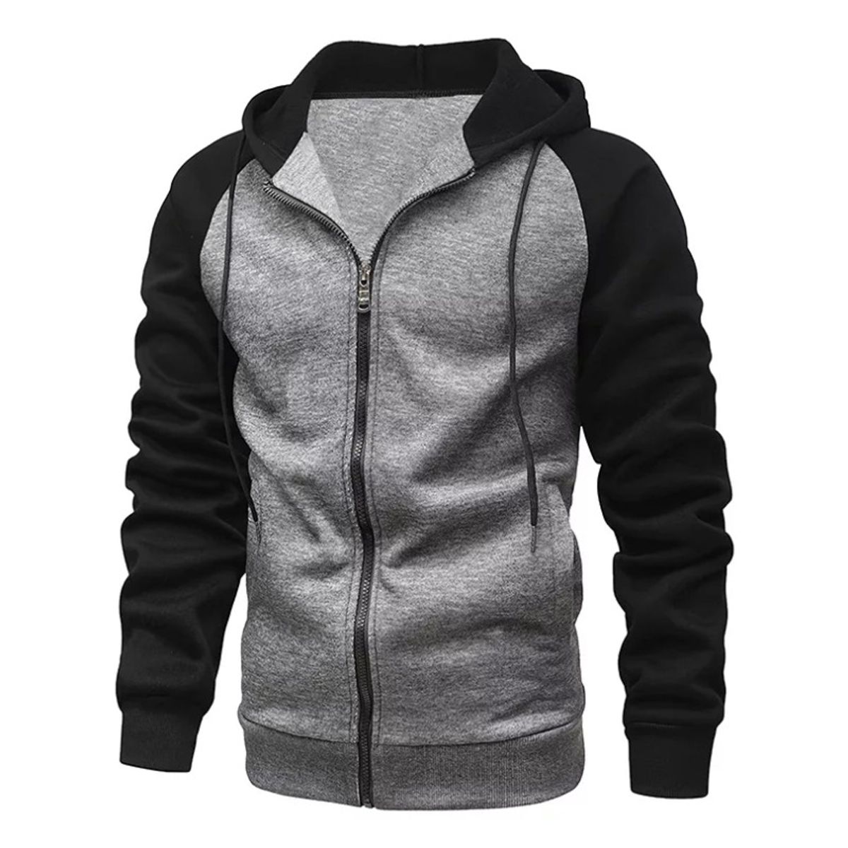 GIOIO - Sudadera De Alta Calidad Para Hombre Chaqueta Con Cremaller