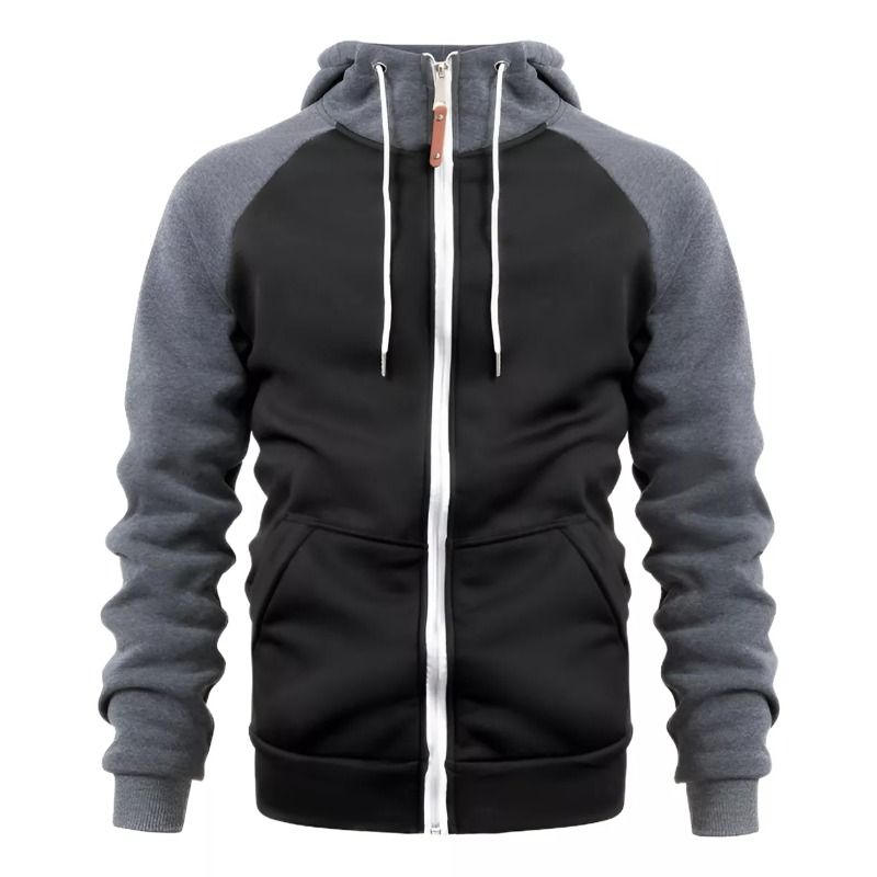 GIOIO - Chaqueta De Capucha Casual De Moda Para Hombres Sudadera