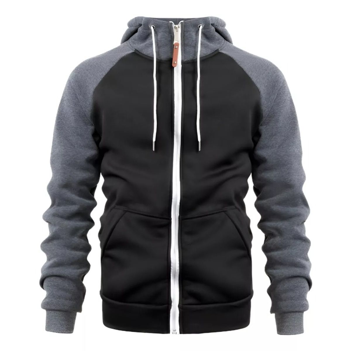 GIOIO - Chaqueta De Capucha Casual De Moda Para Hombres Sudadera