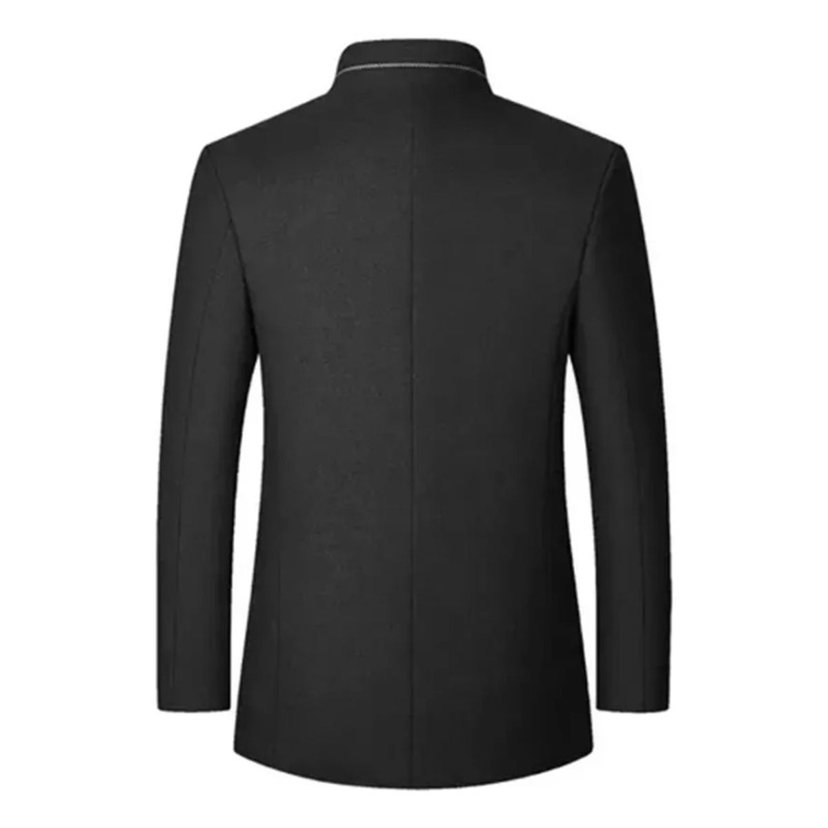 GIOIO - Chaqueta Hombre Abrigo De Lana Gabardina Termica Casual