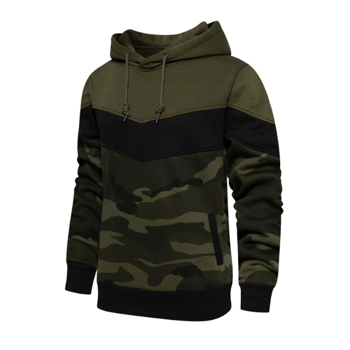 GIOIO - Sudadera Hombre Casual Moda Sudadera Con Capucha Deportiva Y