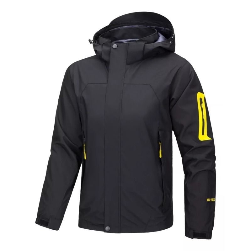 GIOIO - Chamarra Cortaviento Impermeable Transpirable
