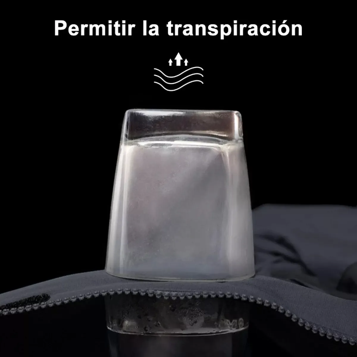 GIOIO - Chamarra Cortaviento Impermeable Transpirable