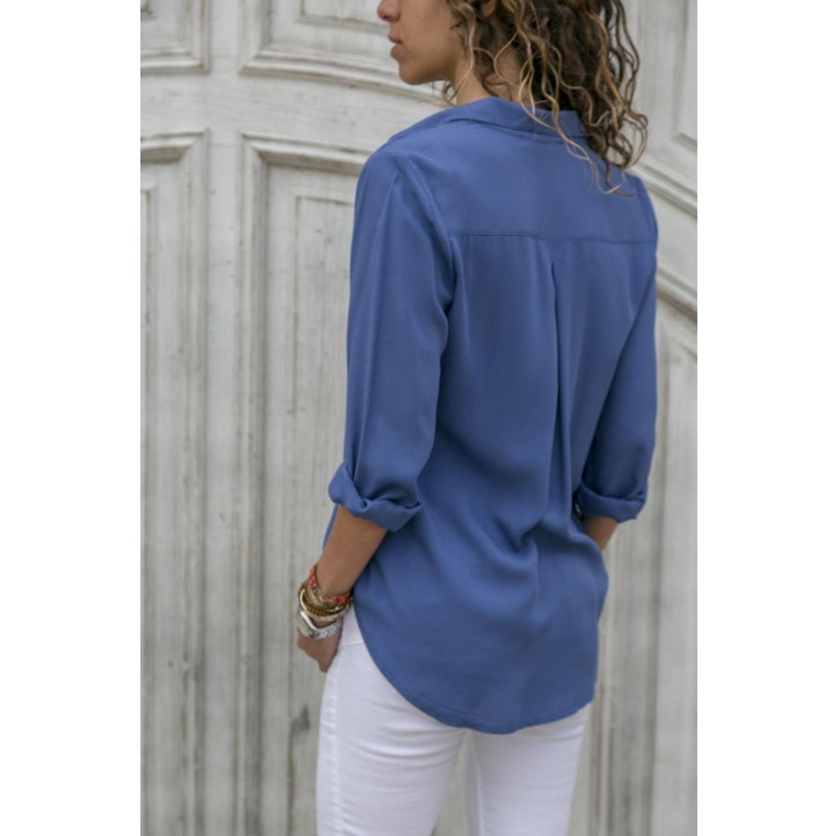 GIOIO - Blusa Moda Casual Suelto Elegante Manga Larga Para Mujer
