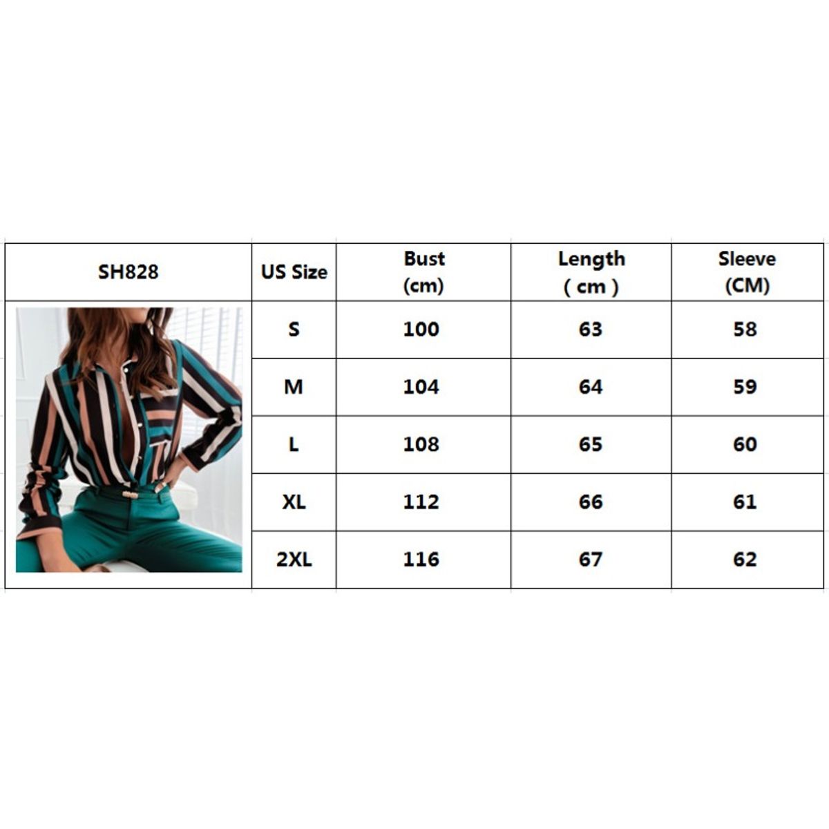 GIOIO - Camisa Mujer Estampado Barroco Abierta Holgada Manga Larga Casual