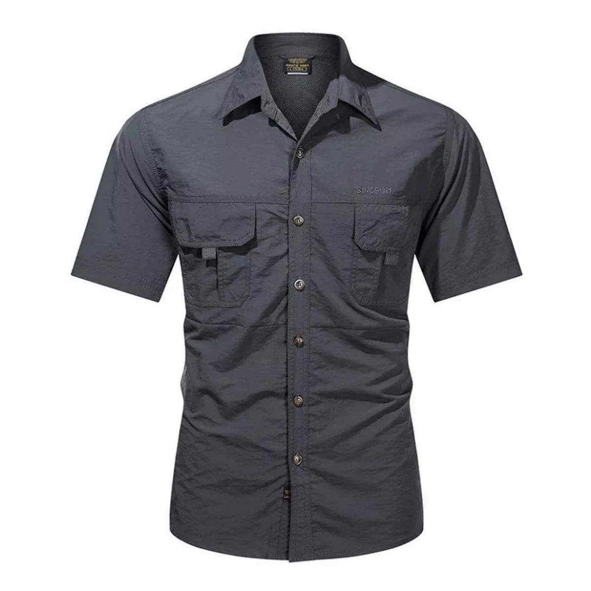 GIOIO - Camisa Táctica De Pesca De Montañismo Casual Para Hombre