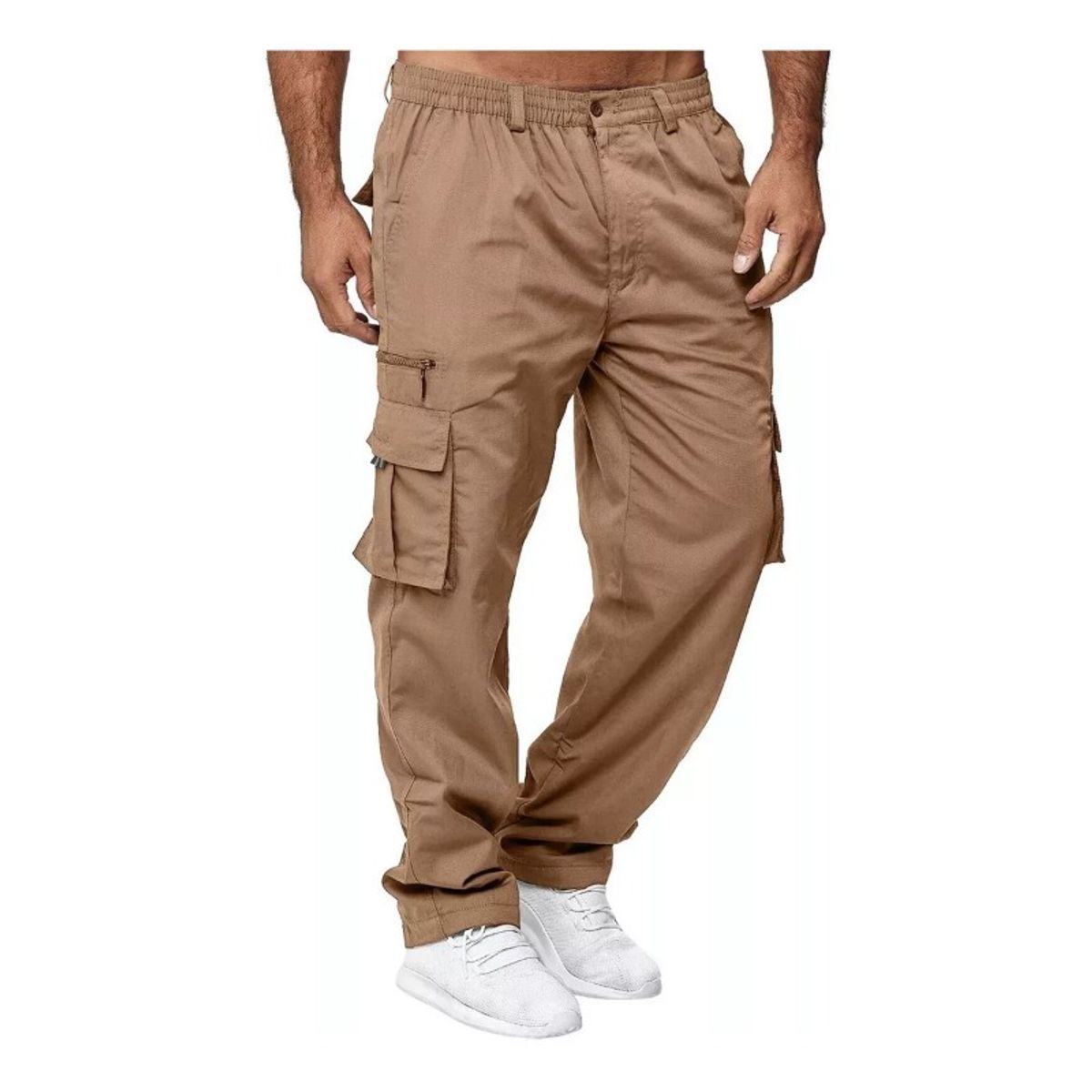 GIOIO - Pantalones Cargo Para Hombre Casual Varios Bolsillos Jogger