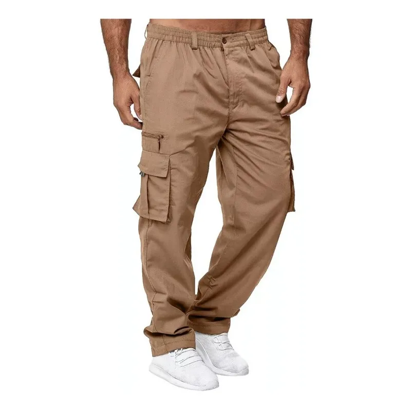 GIOIO - Pantalones Cargo Para Hombre Casual Varios Bolsillos Jogger
