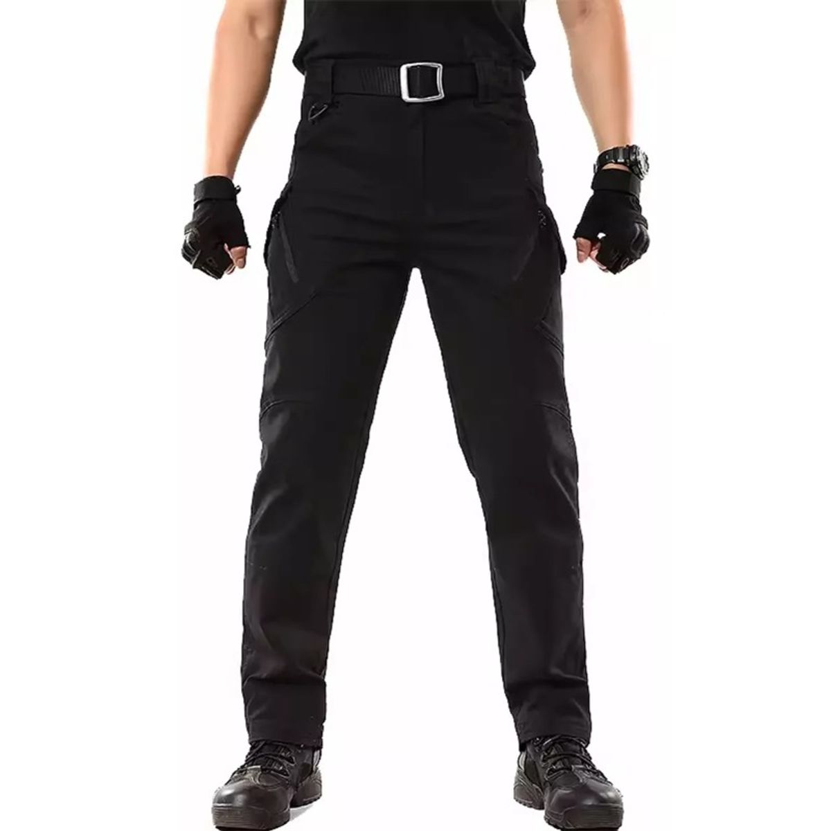 GIOIO - Pantalón Tactico Slim Fit Resistente Desgaste Hombres