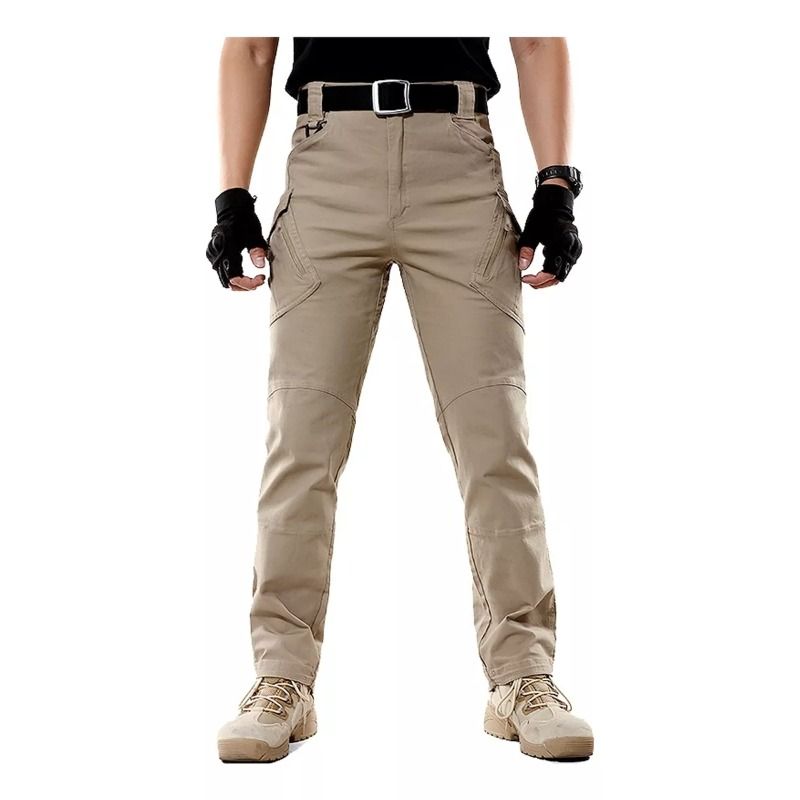 GIOIO - Pantalón Tactico Slim Fit Resistente Desgaste Hombres