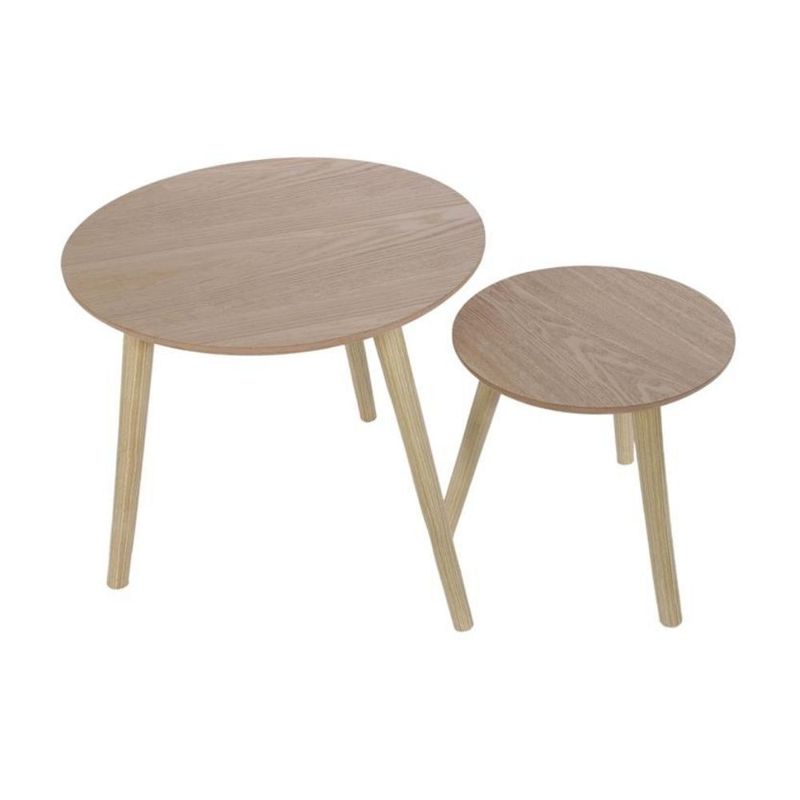 GENERICO - Set de Mesas Nido ZARA ALMOHADASPE 48x43 cm