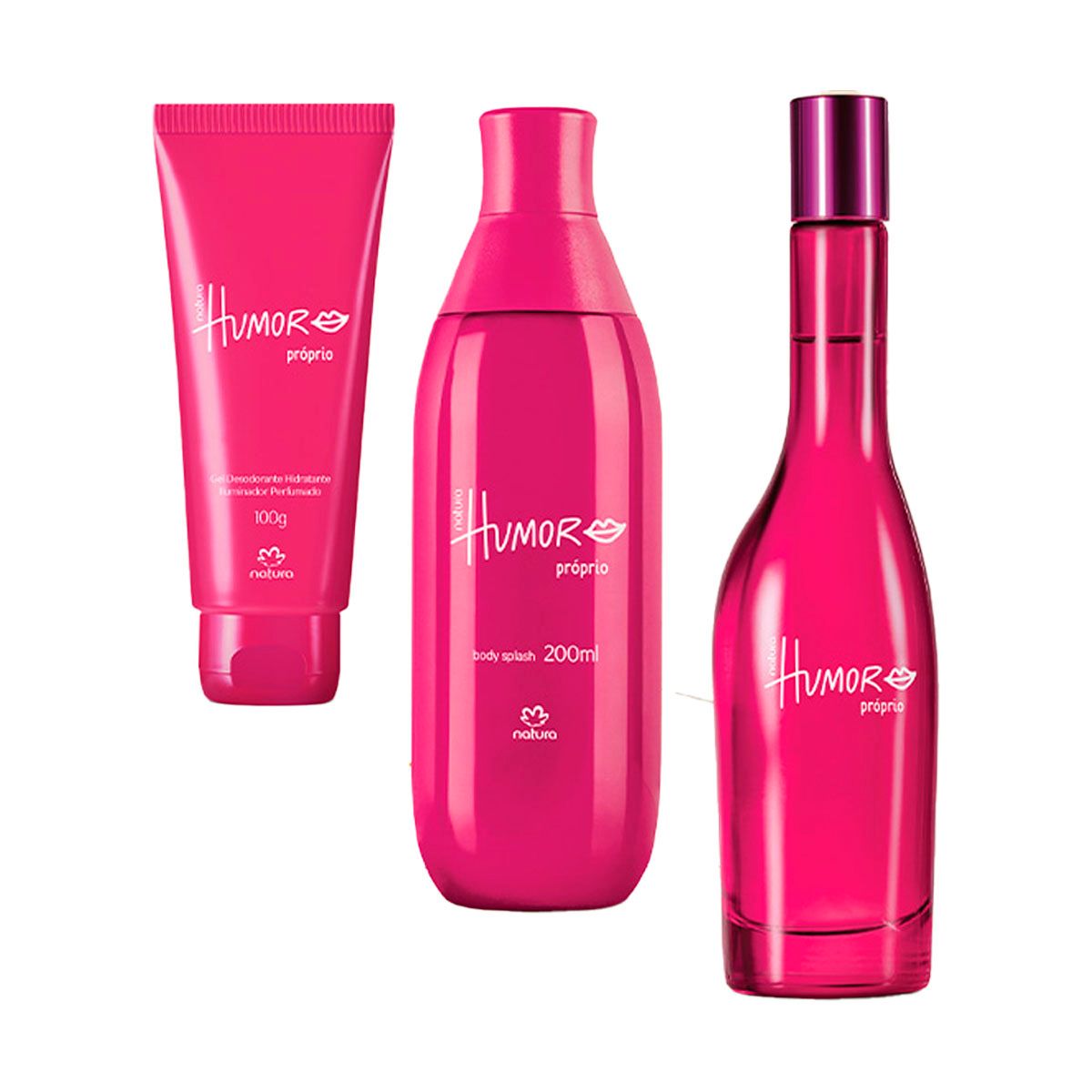 NATURA - Humor Proprio Fragancia con Body Splash y Jabon en Barra