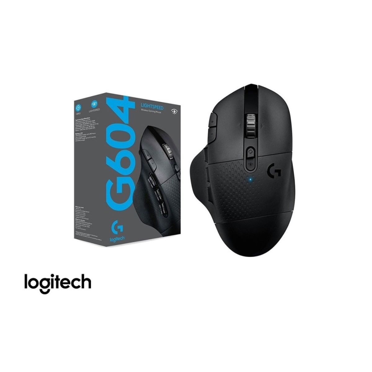 LOGITECH - MOUSE LOGITECH G604 INALAMBRICO 16k  25600 DPI  black