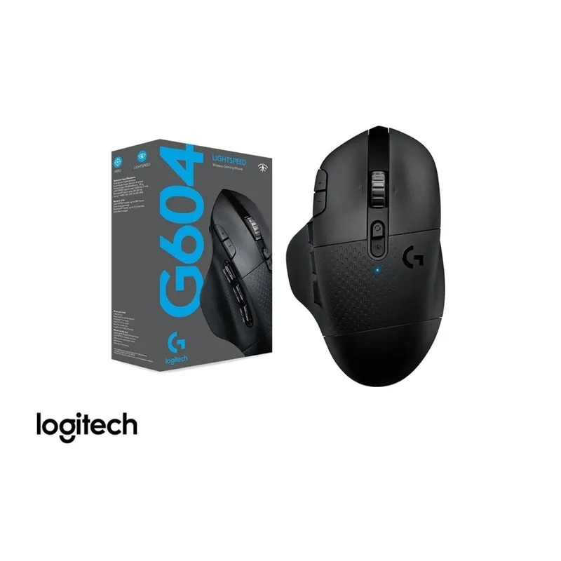 LOGITECH - MOUSE LOGITECH G604 INALAMBRICO 16k  25600 DPI  black