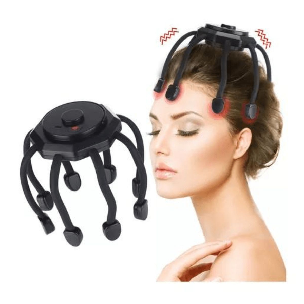 GENERICO - Masajeador Eléctrico Para Cabeza Antiestrés