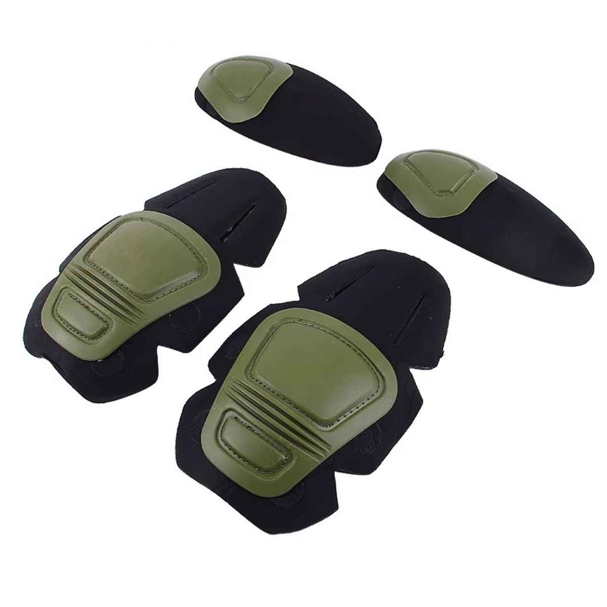 GENERICO - Rodilleras y coderas EXTRAIBLE TAC multipropósito  VERDE