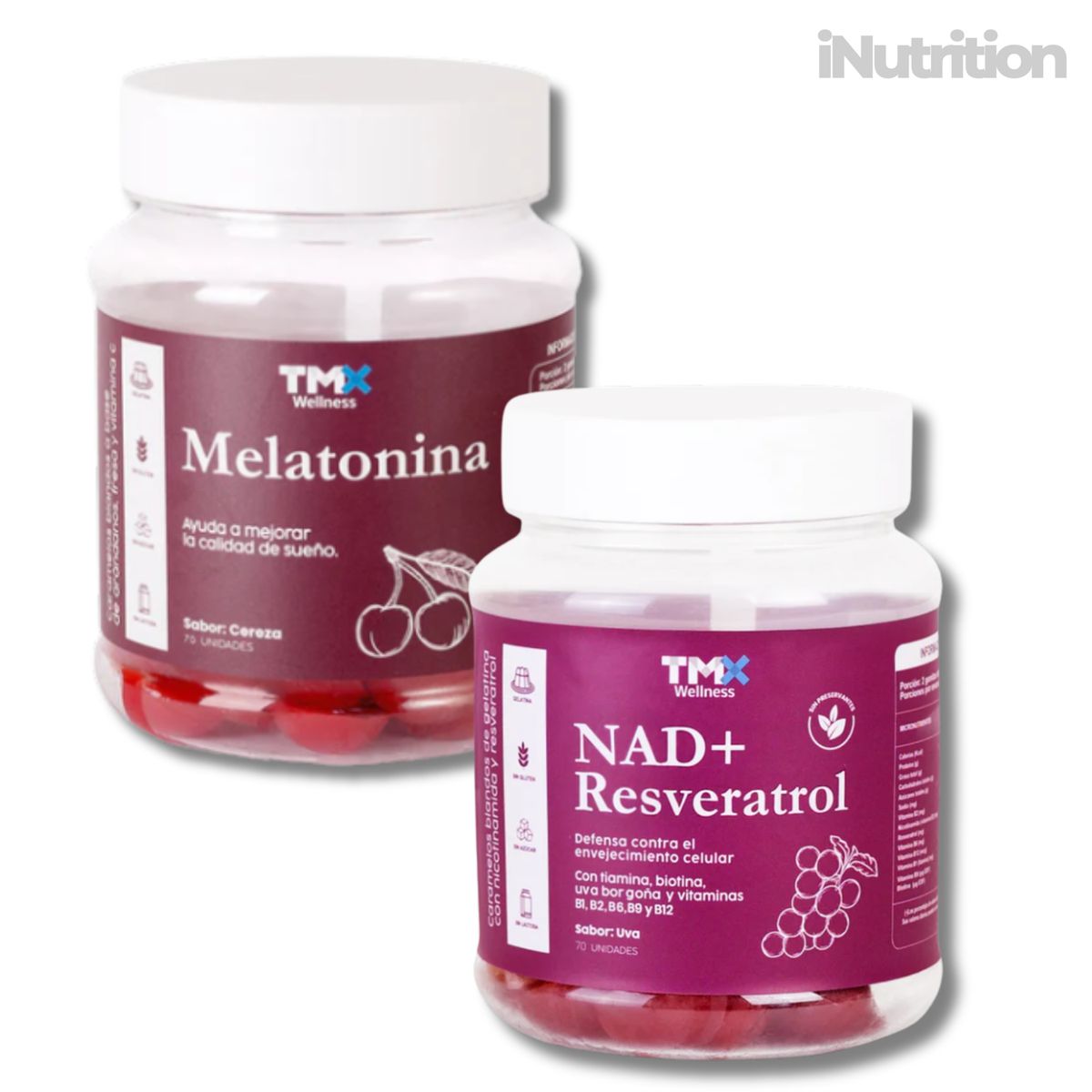 GENERICO - MELATONINA  EN GOMITAS 70 UNIDADES x2 UND