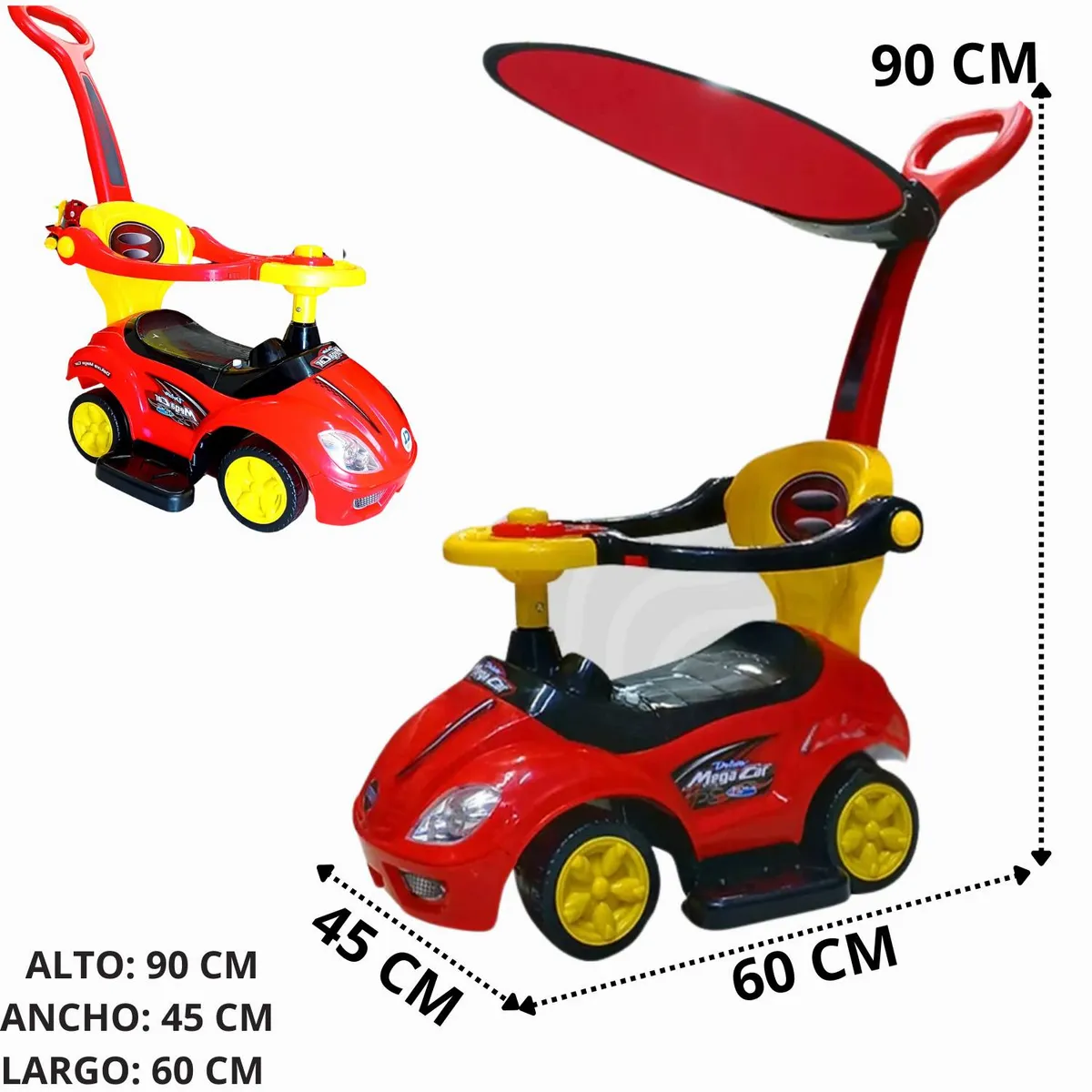 GENERICO - Bugui Mega Car Para Niños