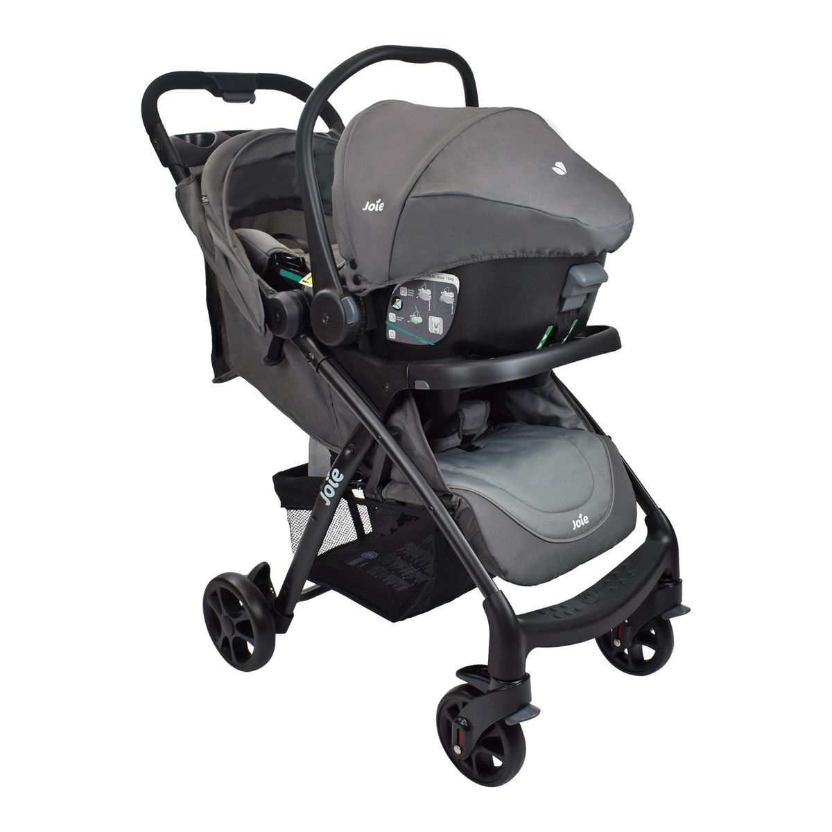 JOIE - Coche Para Bebé Joie Muze TS & Base Cobble