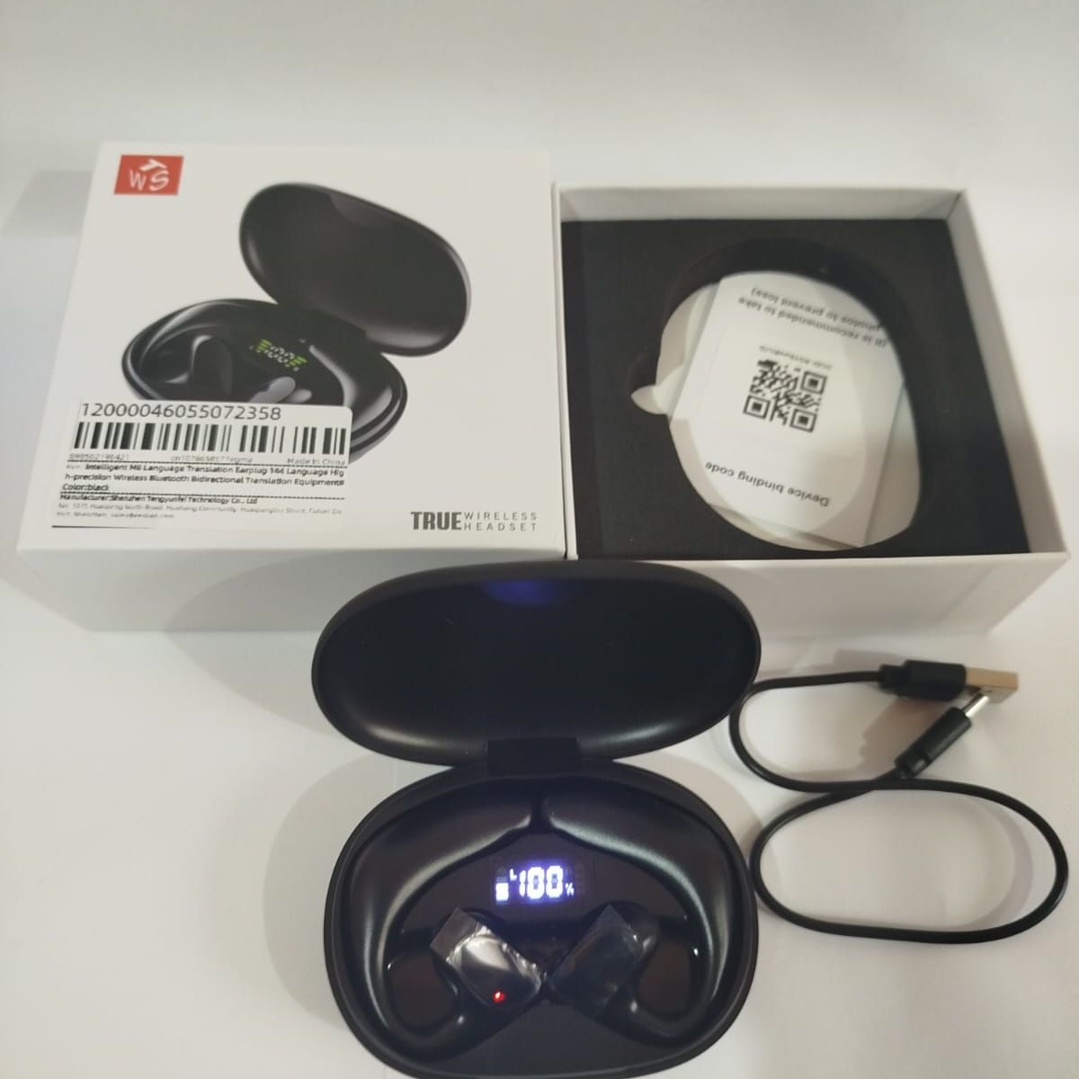 GENERICO - AUDIFONO TADUCTOR DE 147 IDIOMAS (también funciona como audífonos tradicionales)