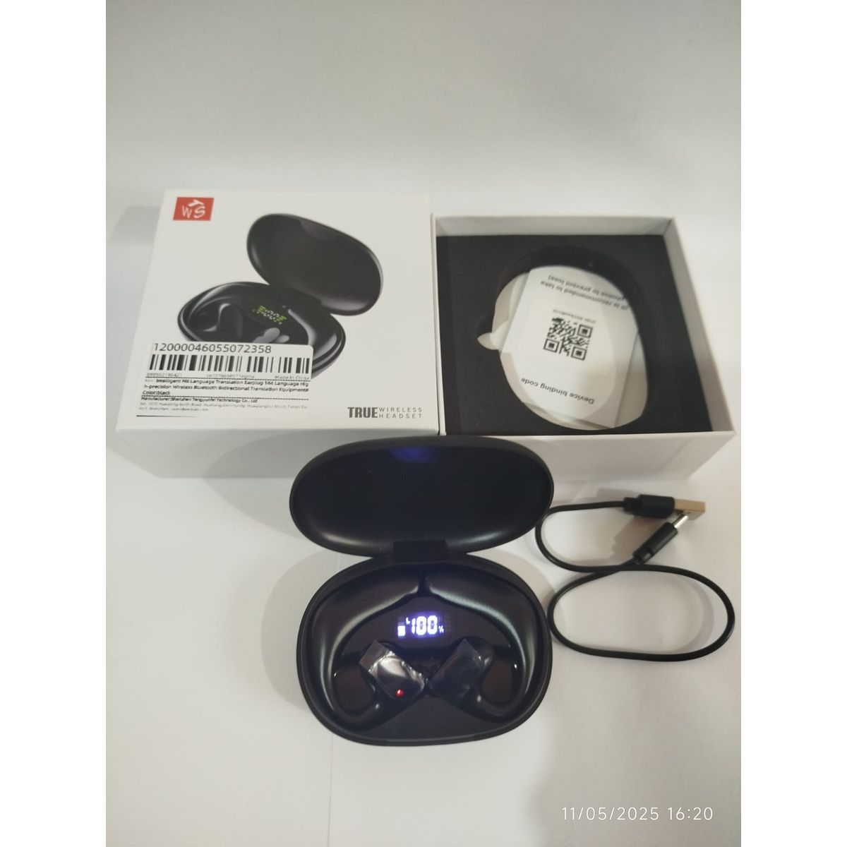 GENERICO - AUDIFONO TADUCTOR DE 147 IDIOMAS (también funciona como audífonos tradicionales)