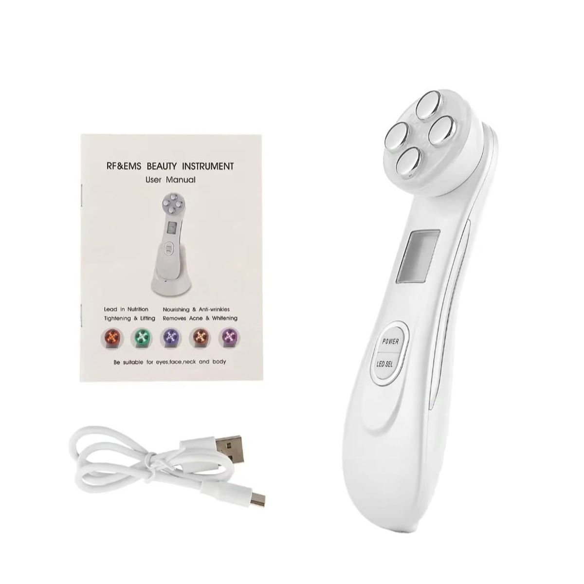 GENERICO - MESOTERAPIA FACIAL RADIOFRECUENCIA CON ELECTROESTIMULACION LED