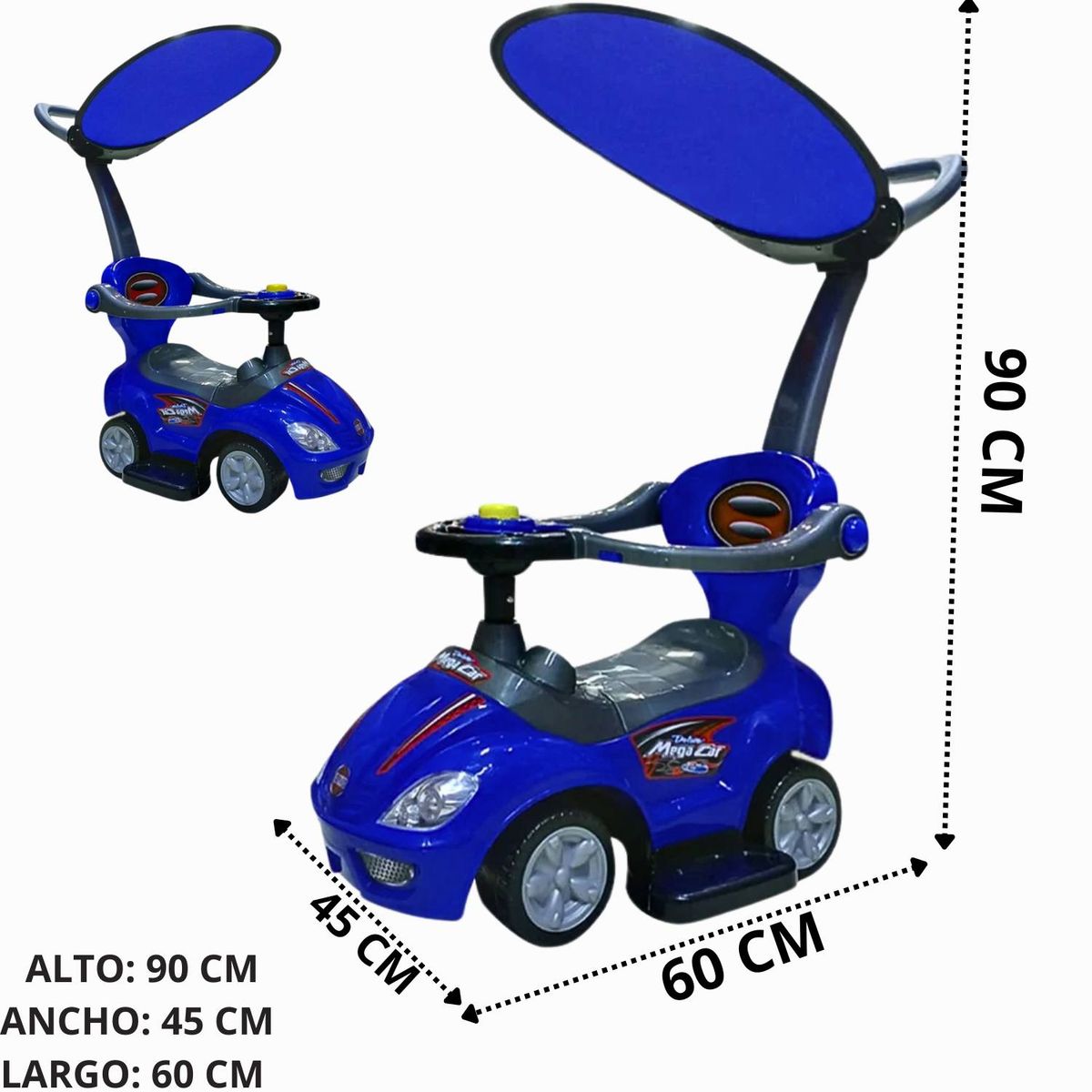 GENERICO - Bugui Mega Car Para Niños