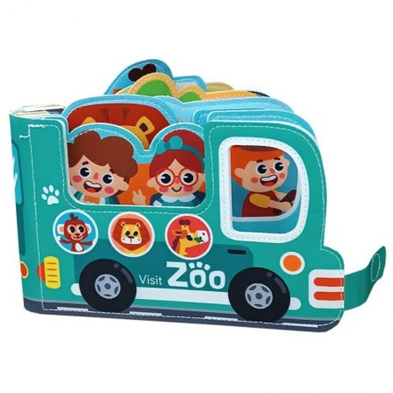 GENERICO - Libro Sensorial para Bebés Estimulación Temprana - zoologico