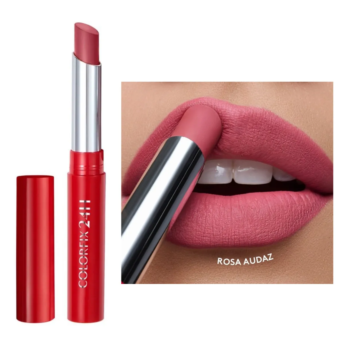 ESIKA - Labial mate colorfix 24h ésika rosa audaz