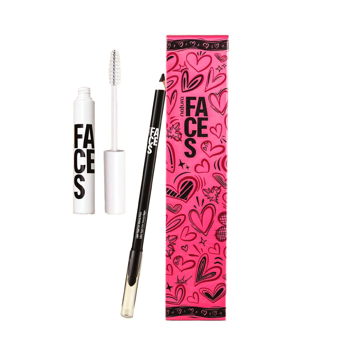 NATURA - Máscara incolora para ojos y cejas con Lapiz Kajal Negro