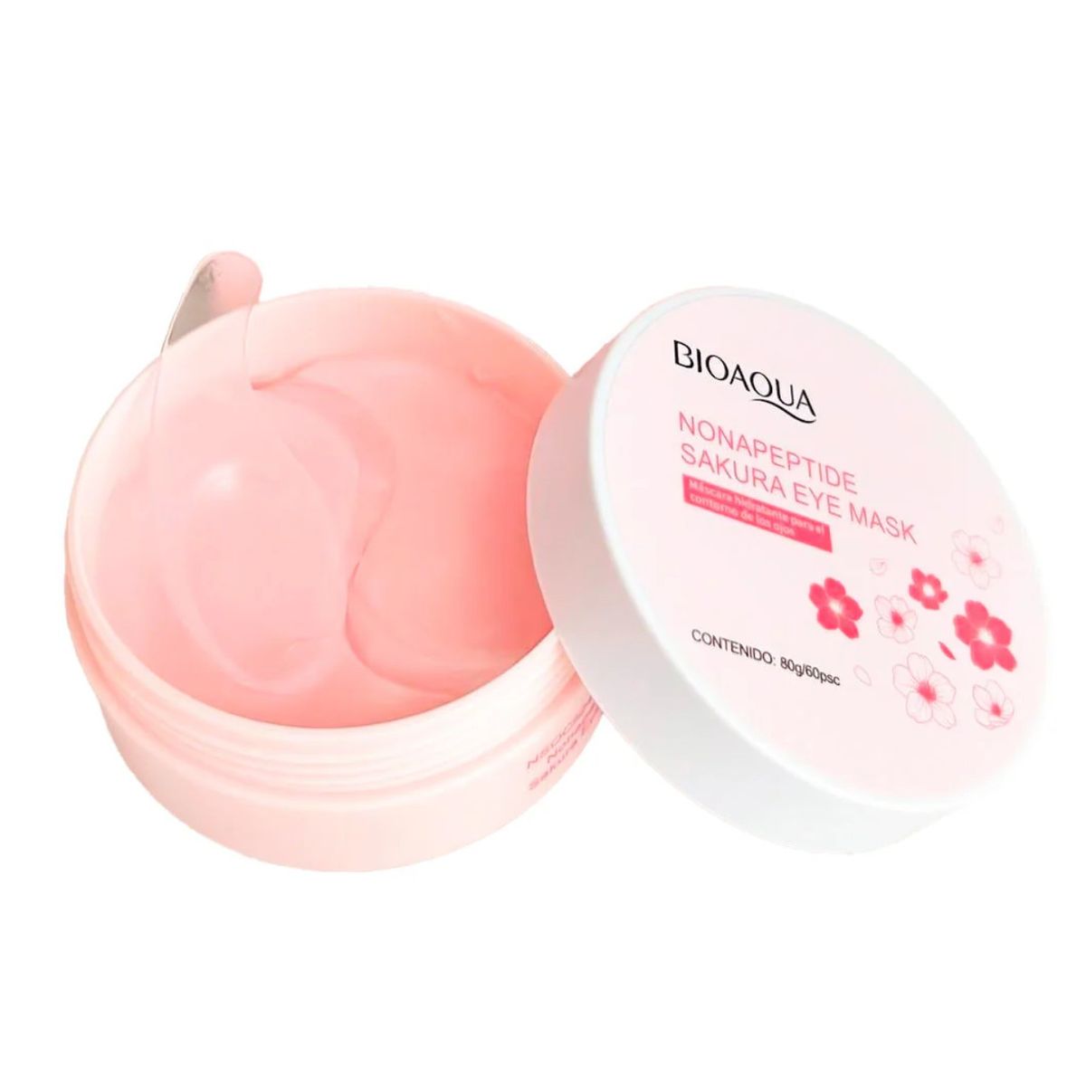 BIOAQUA - Mascarilla parches para Ojeras de sakura 60 piezas Bioaqua