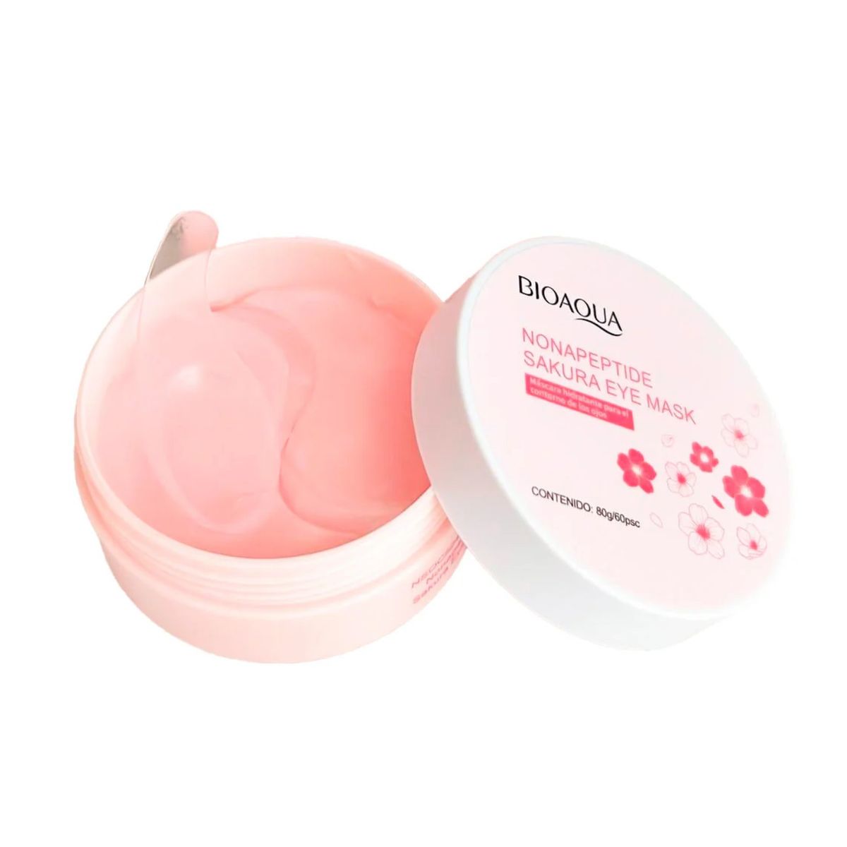 BIOAQUA - Mascarilla parches para Ojeras de sakura 60 piezas Bioaqua