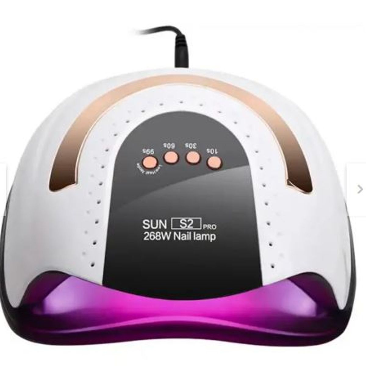 GENERICO - Lámpara de Uñas LED/UV 2 en 1 Secador de Uñas 268W SUNS2 Pro