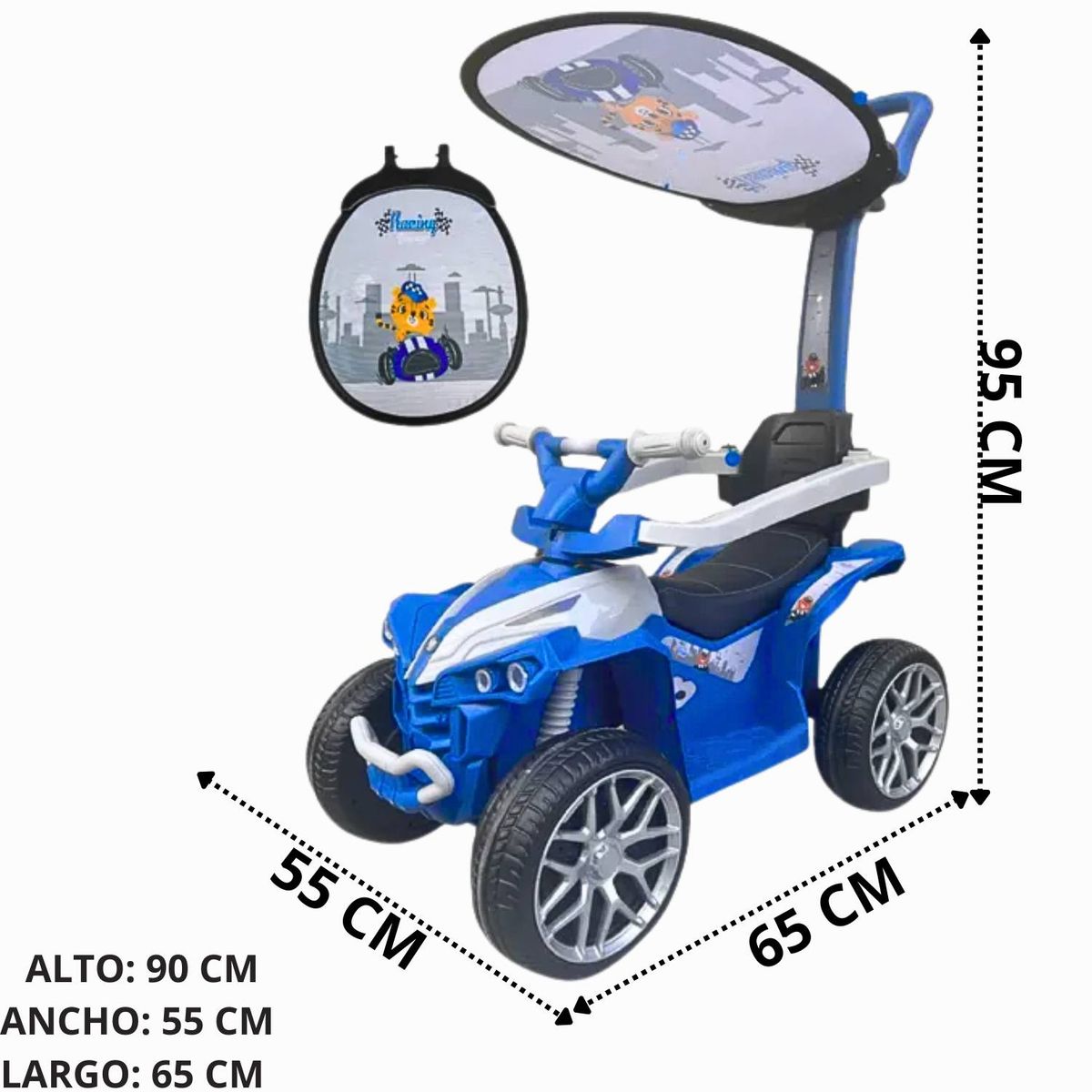 GENERICO - Buggie Terra Corre Pasillos