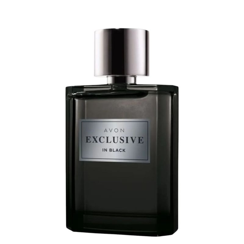 AVON - EXCLUSIVE IN BLACK PERFUME DE HOMBRE 75ml