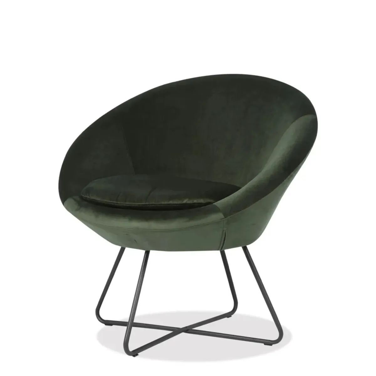 TUGO - Butaca Center Terciopelo Verde