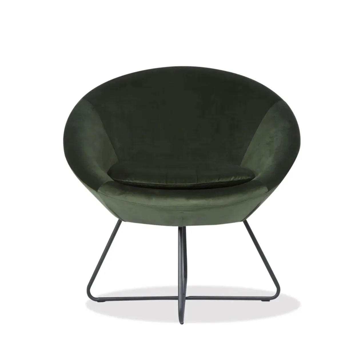 TUGO - Butaca Center Terciopelo Verde