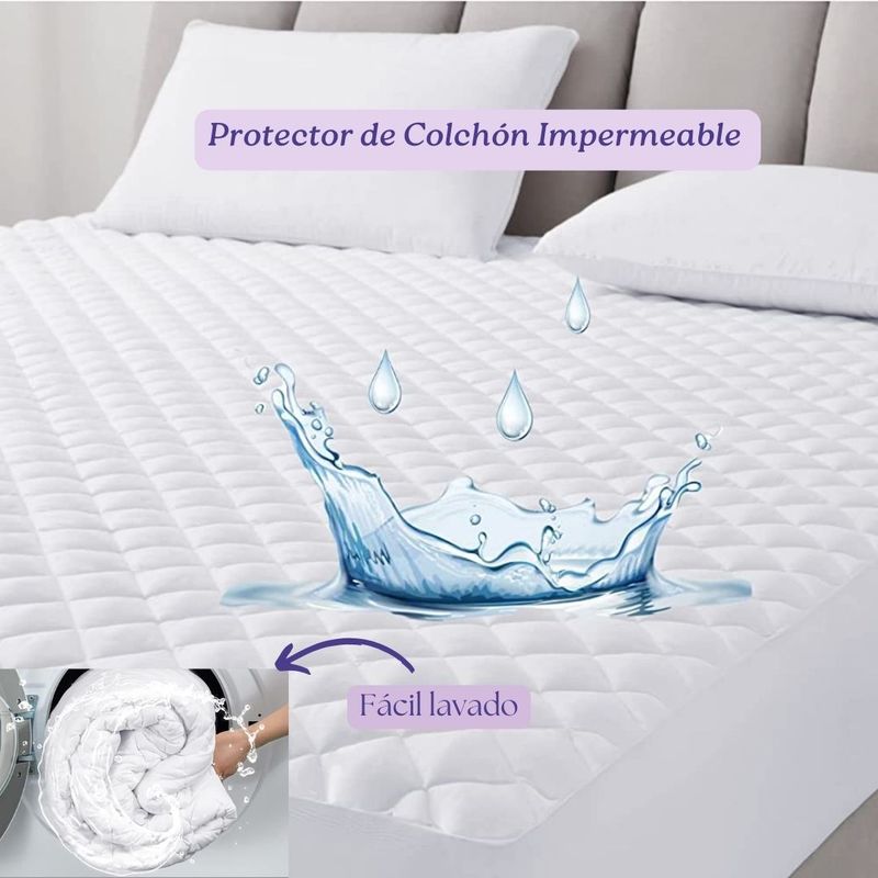 ELAB PROPIA - PROTECTOR DE COLCHON IMPERMEABLE