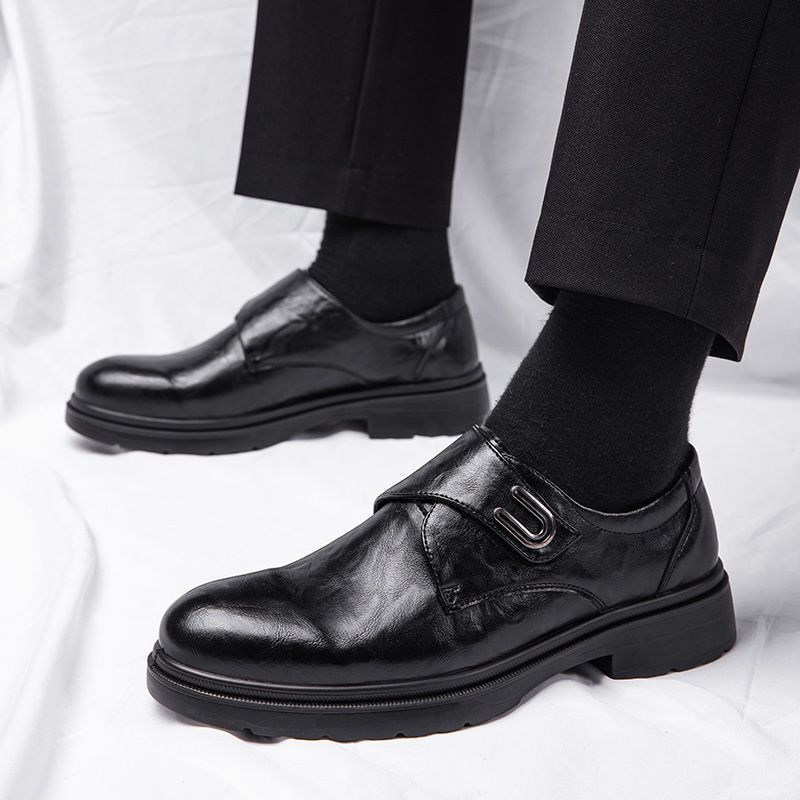 DANWEILE - Zapato Formal Hombre Cuero