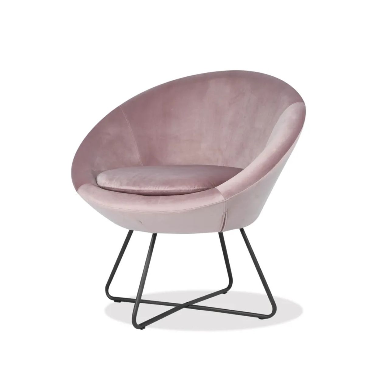 TUGO - Butaca Center Terciopelo Palo Rosa