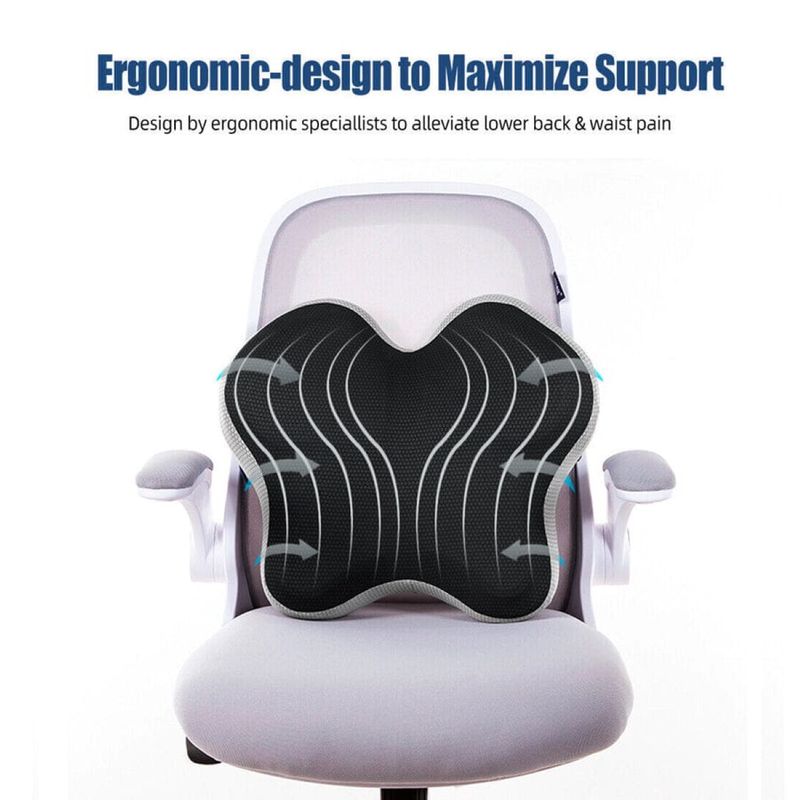 GENERICO - Respaldar Viscoelástica Con Infusión de Carbón y Gel