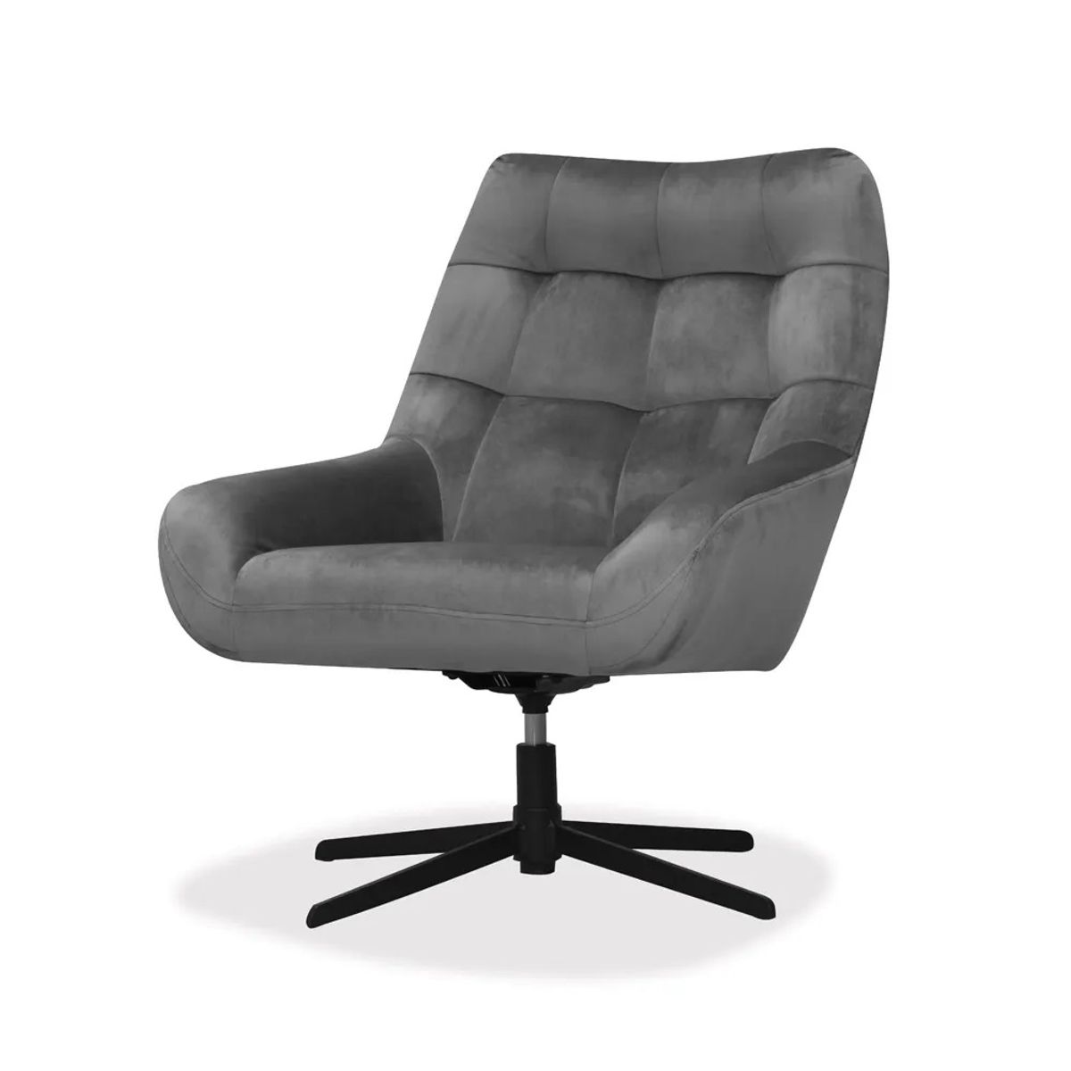 TUGO - Butaca Paris Terciopelo Gris Oscuro